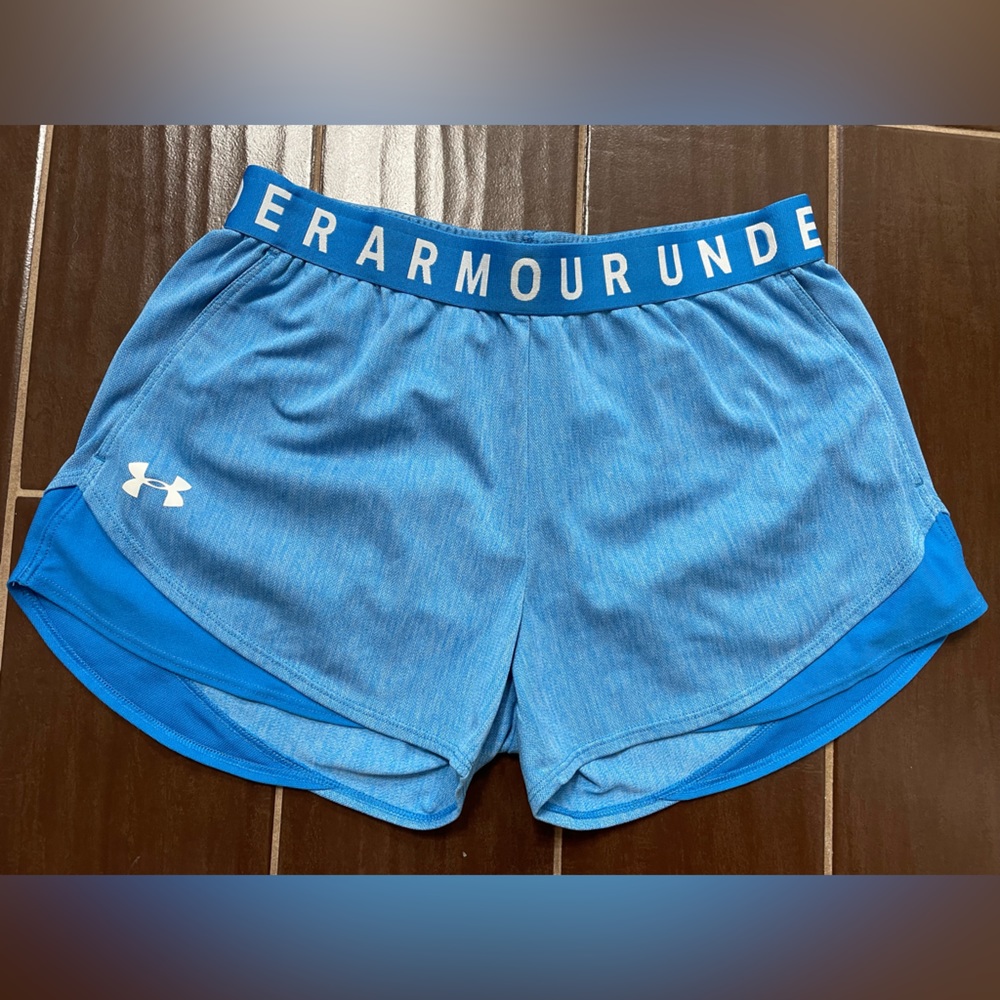 Under armor blue shorts S
